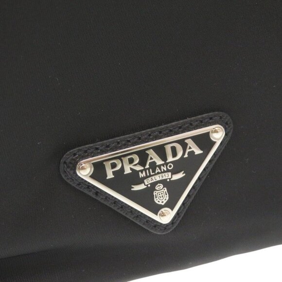 Prada Nylon Black Backpack Daypack Black 1213